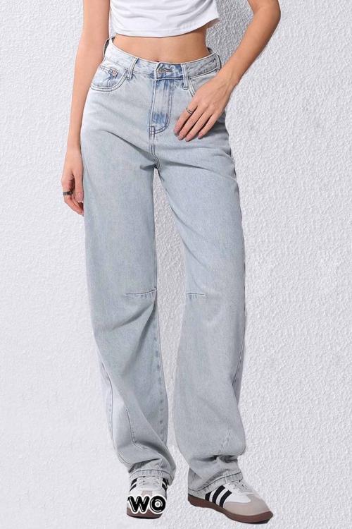 Premium high waisted baggy jeans Ion II