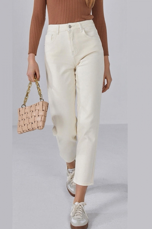 Premium high waisted mom fot jeans Aelia
