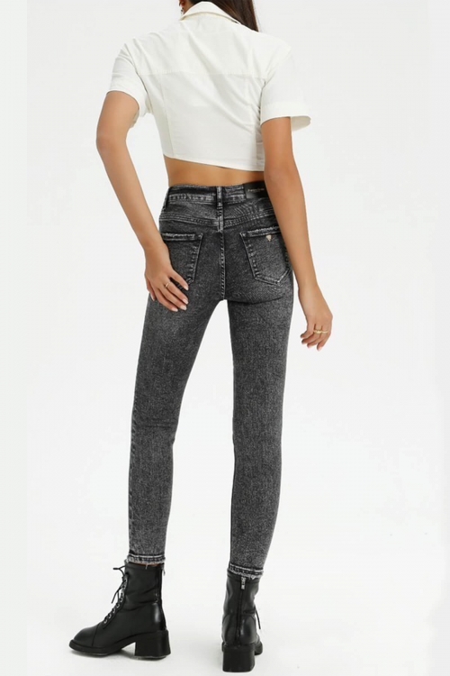 Premium high waisted skinny jeans Oasis