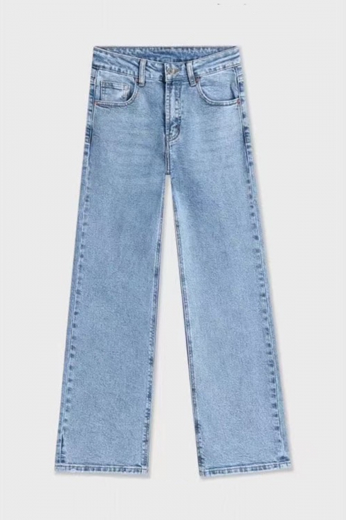 Premium high waisted staight jeans Katniss