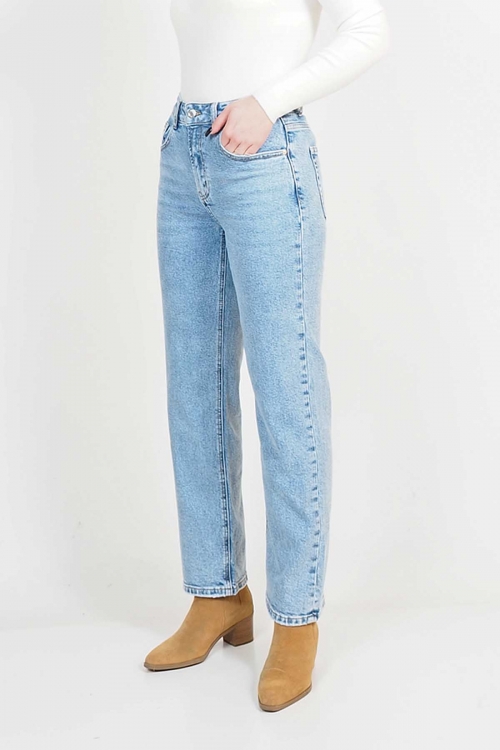 Premium high waisted staight jeans Katniss