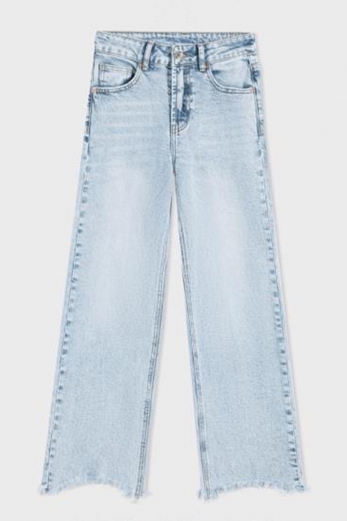 Premium high waisted straight jeans Helena