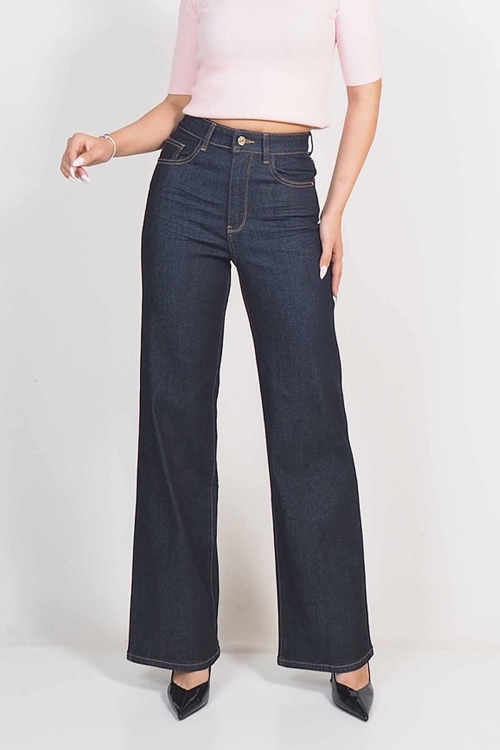 Premium high waisted wide leg jeans Lilly