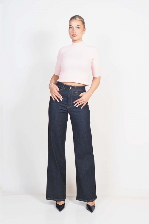 Premium high waisted wide leg jeans Lilly