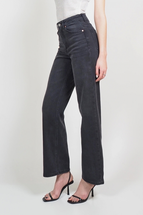 Premium high waisted wide leg jeans Milena