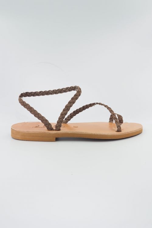 Handmade greek leather sandals Alkistis