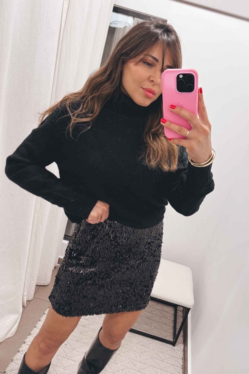 Sequin mini skirt Vera