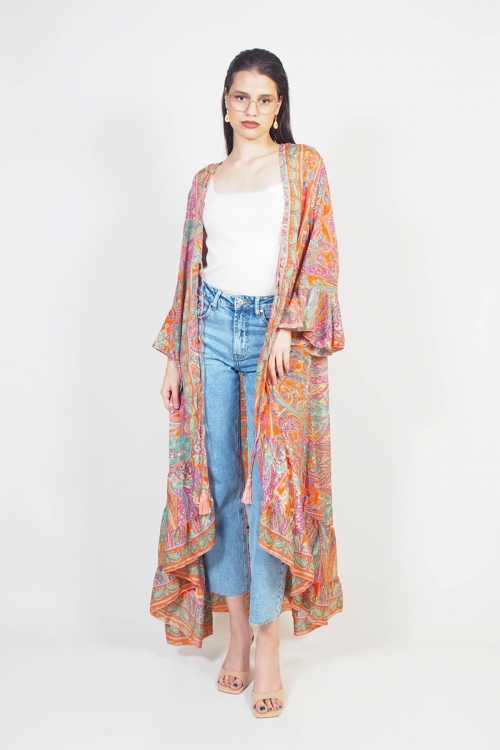 Silky kaftan Felicia