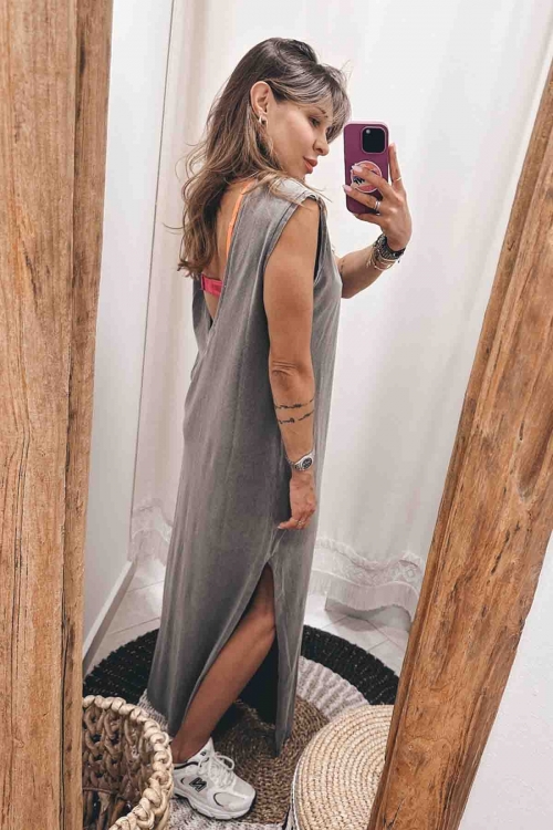 Sleeveless long dress Lolita