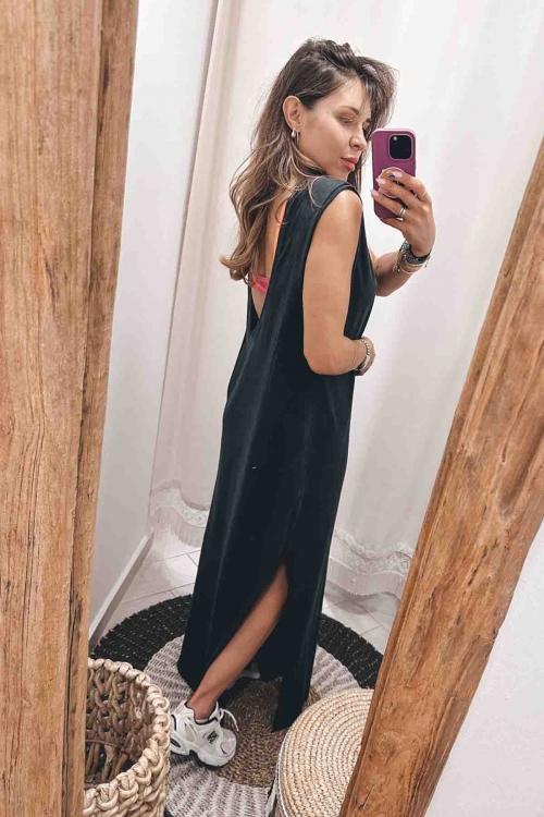 Sleeveless long dress Lolita