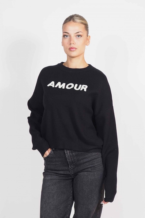 Soft knit Amour top
