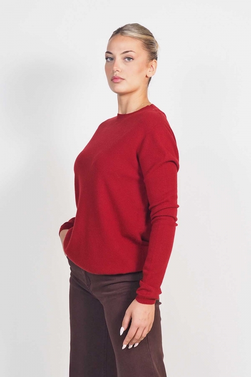 Soft knit roundcut top Frances