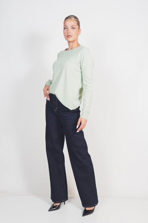 Soft knit roundneck top Mary