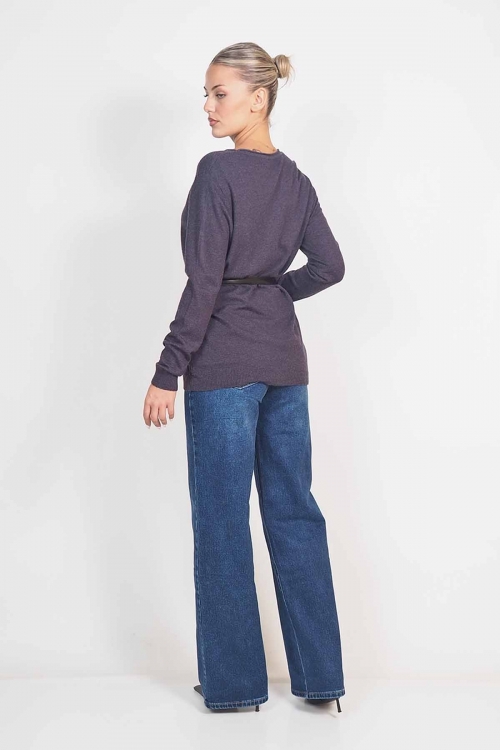 Soft knit roundneck top Mary