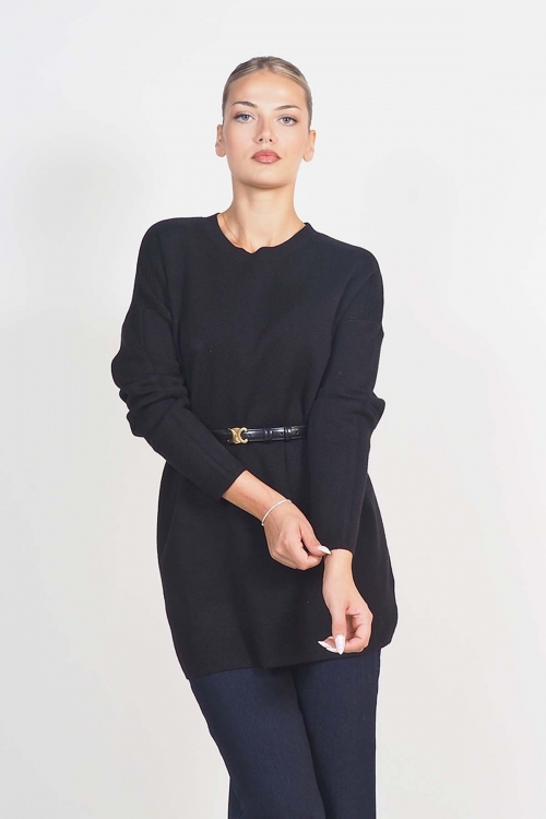 Soft knit roundneck top Milley
