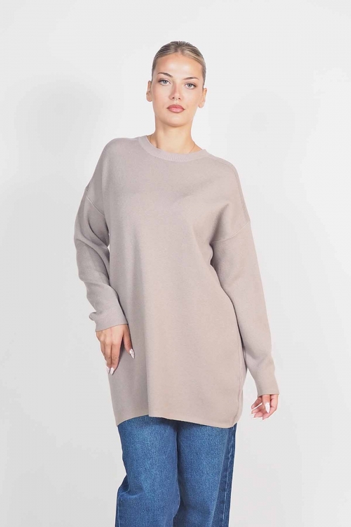 Soft knit roundneck top Milley