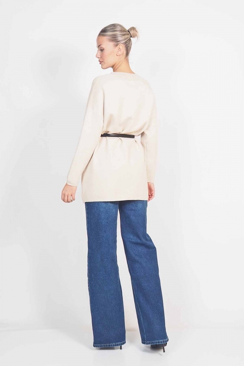 Soft knit roundneck top Milley