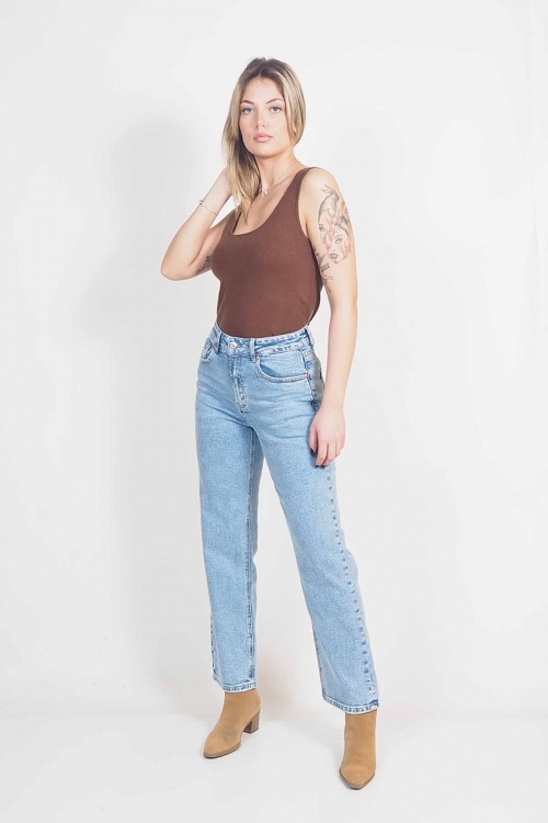 Soft knit sleeveless top Fenia