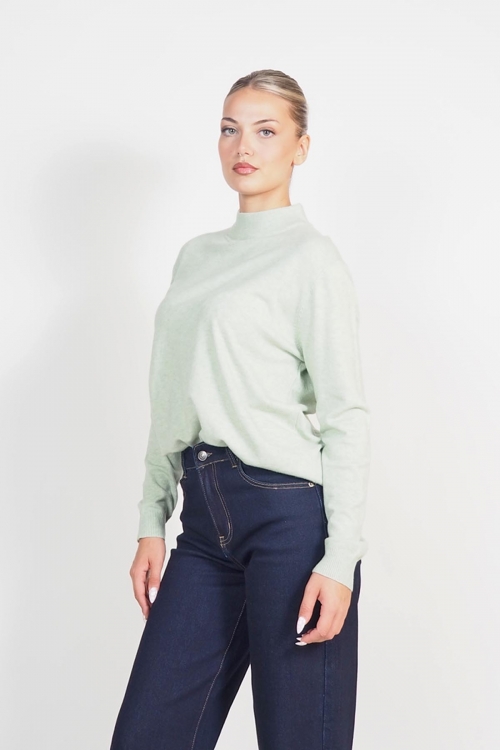 Soft knit turtleneck top Barbara