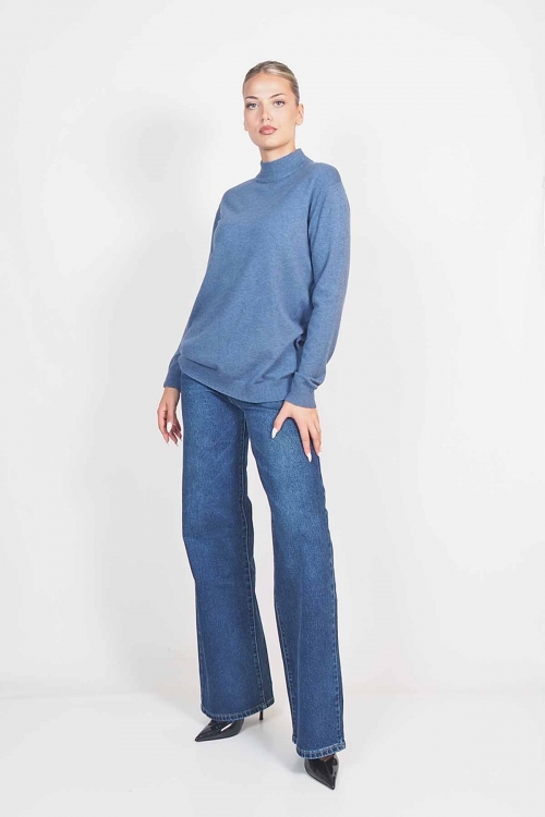 Soft knit turtleneck top Barbara