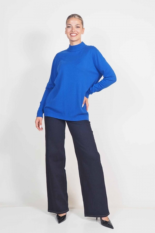 Soft knit turtleneck top Barbara