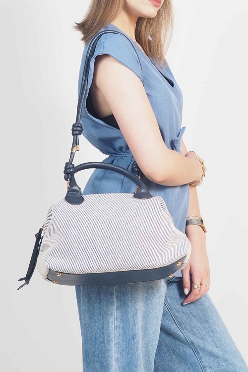 Striped shoulder bag Gill