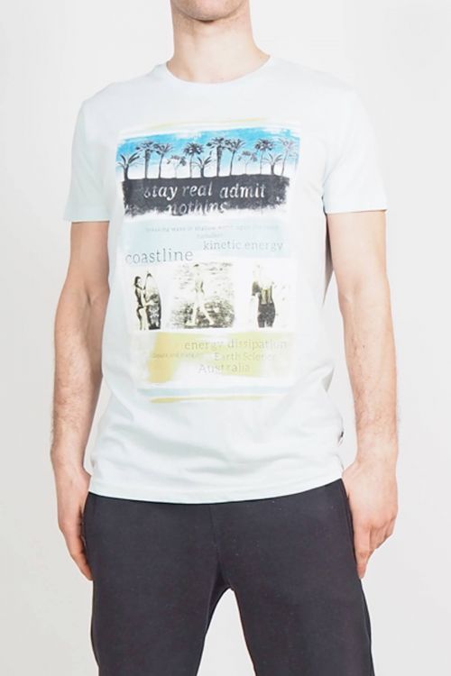 ΑΝΤΡΙΚΟ T-SHIRT ΜΕ ΣΤΑΜΠΑ