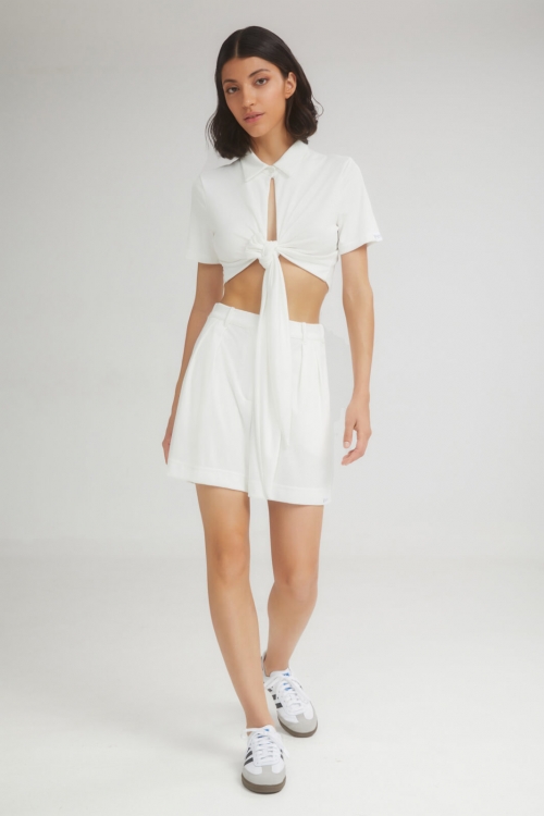 The Creamy Cropped Top