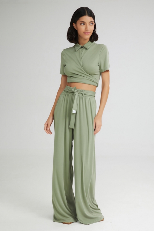 The Creamy Wide Pants