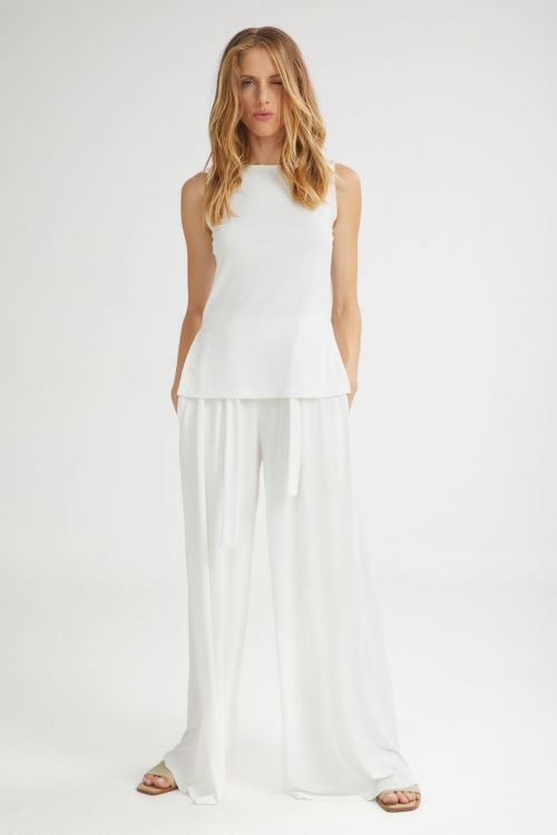 The Creamy Wide Pants