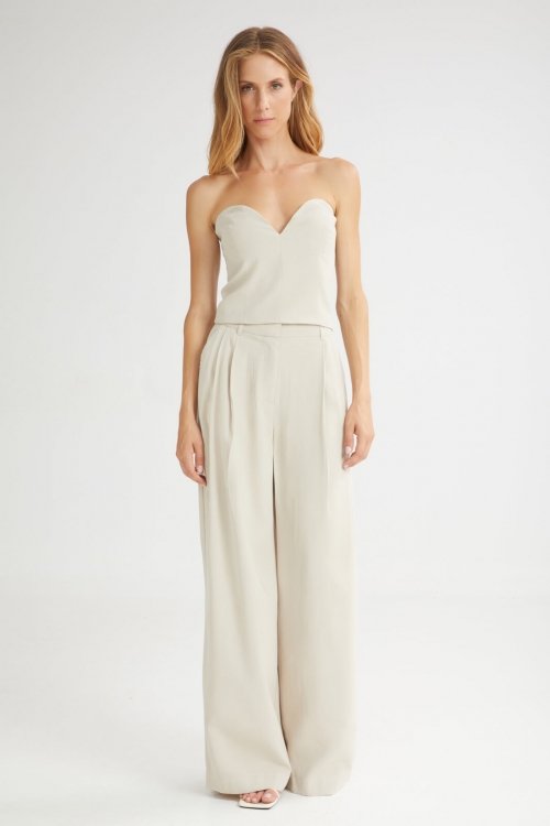 The Melted IceCream Strapless Top