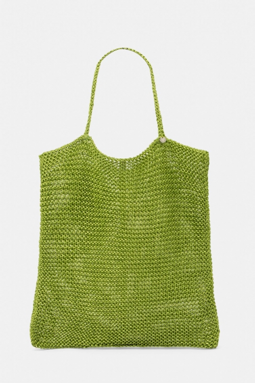 Metallic mesh bag
