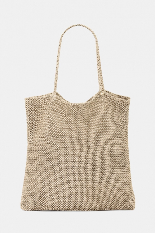 Metallic mesh bag