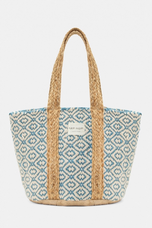 Jute beach bag