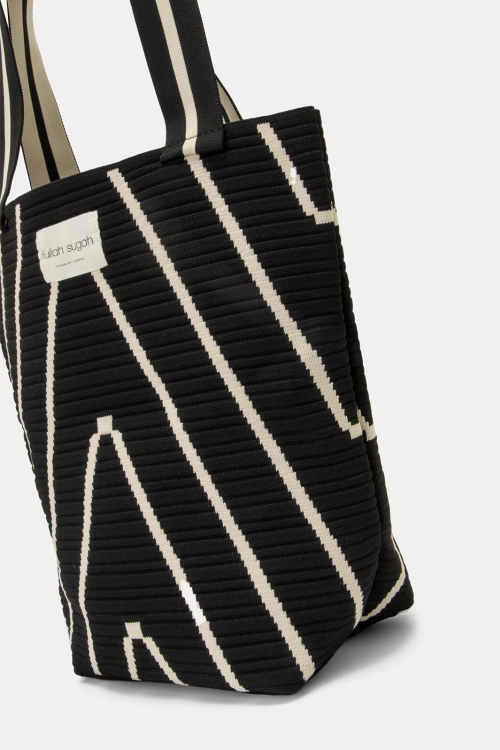Τσάντα shopper ανάγλυφη