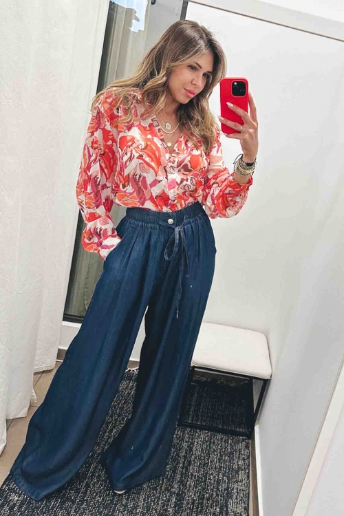 Wide leg trousers Linda