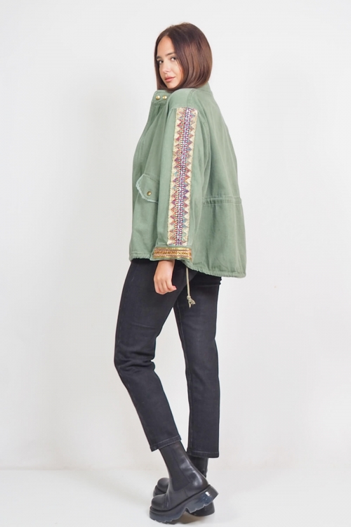 Zonar boho jean jacket